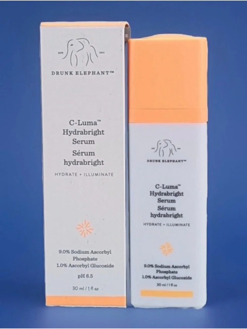Drunk Elephant C-Luma Hydrabright Serum 30ml / 1 fl oz New in Box